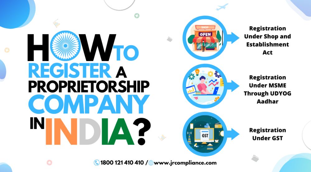 How to Register a Proprietorship Company in India