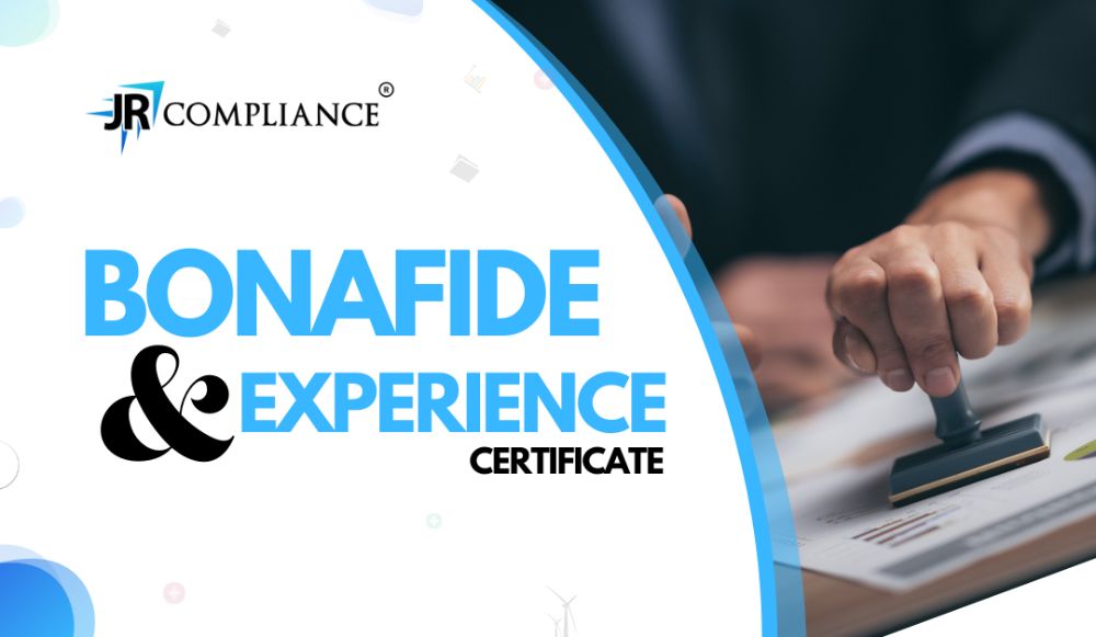 Bonafide Certificate | Experience Certificate Format
