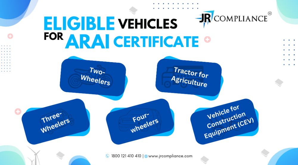 TAC APPROVAL for AUTOMOBILE, ARAI & ICAT Certificate