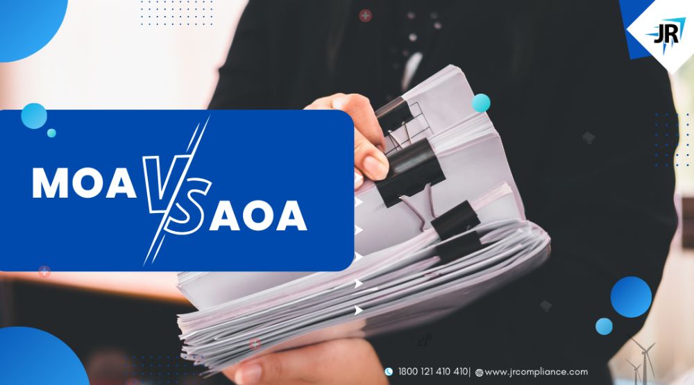 Memorandum of Association(MOA) and Articles of Association(AOA)- Meaning, Difference 