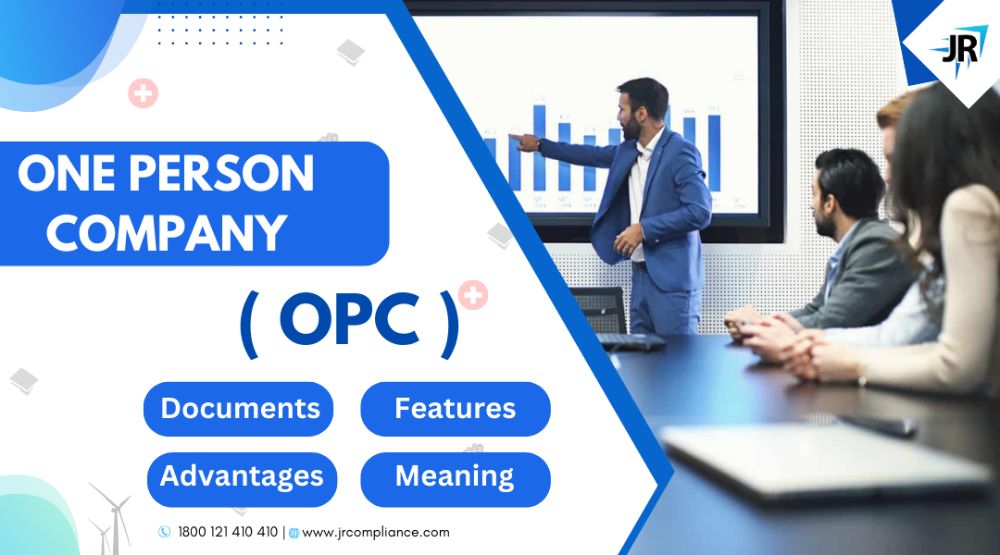 What is One Person Company (OPC) | OPC Registration 
