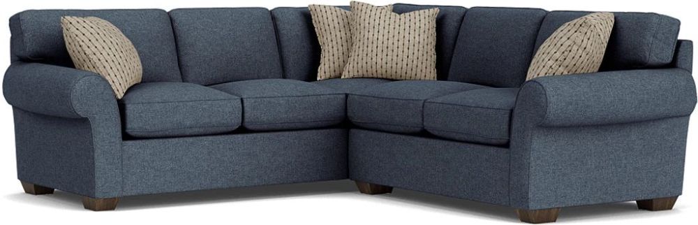 Flexsteel Vail Sectional with pillows