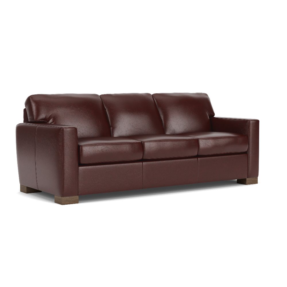 Top Grain leather sofa by Flexsteel from Bryant Collection.