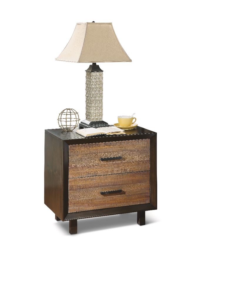 Flexsteel The Alpine Collection Nightstand with 2 drawers.