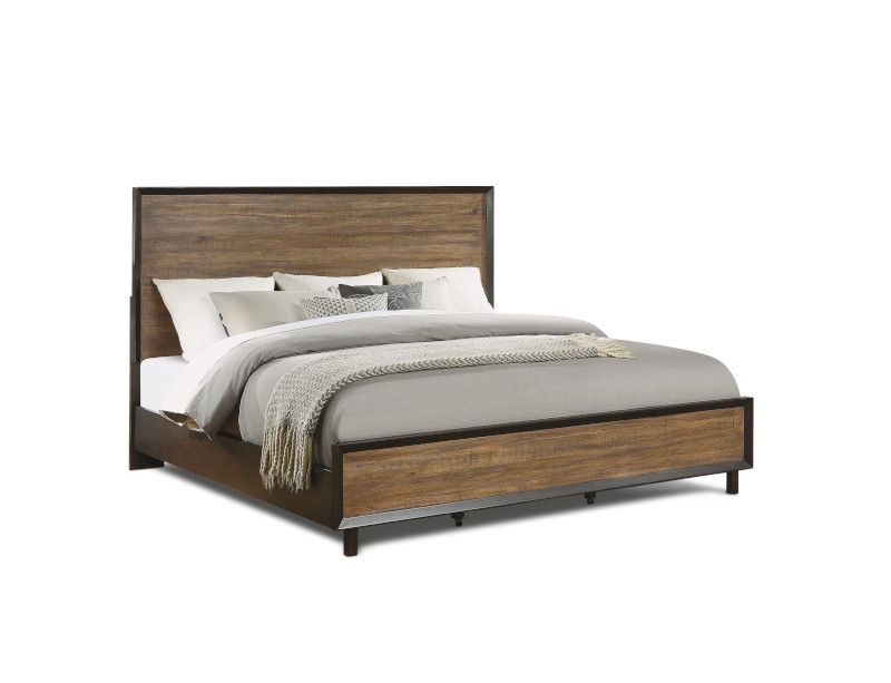 Flexsteel Alpine Collection King Bed with mattress.