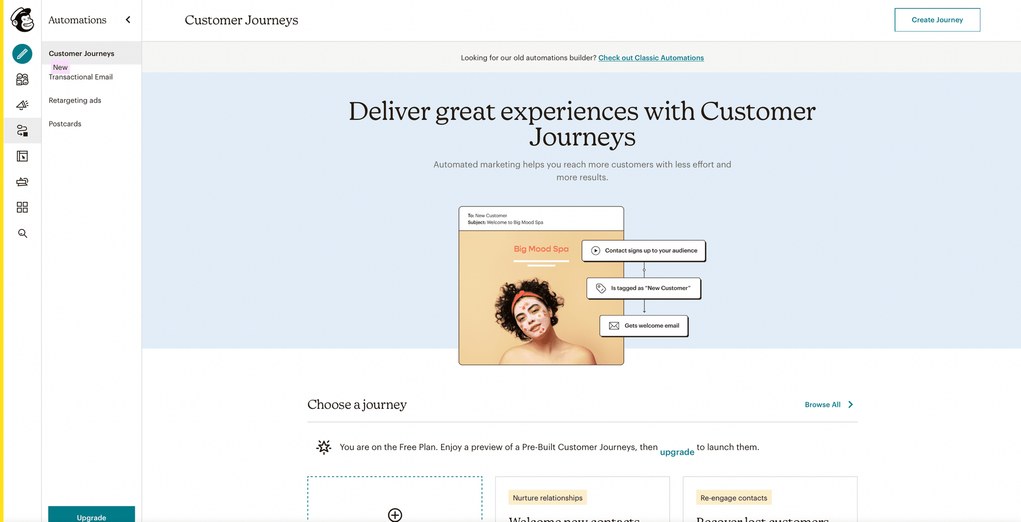 Mailchimp No-Code app Screenshot