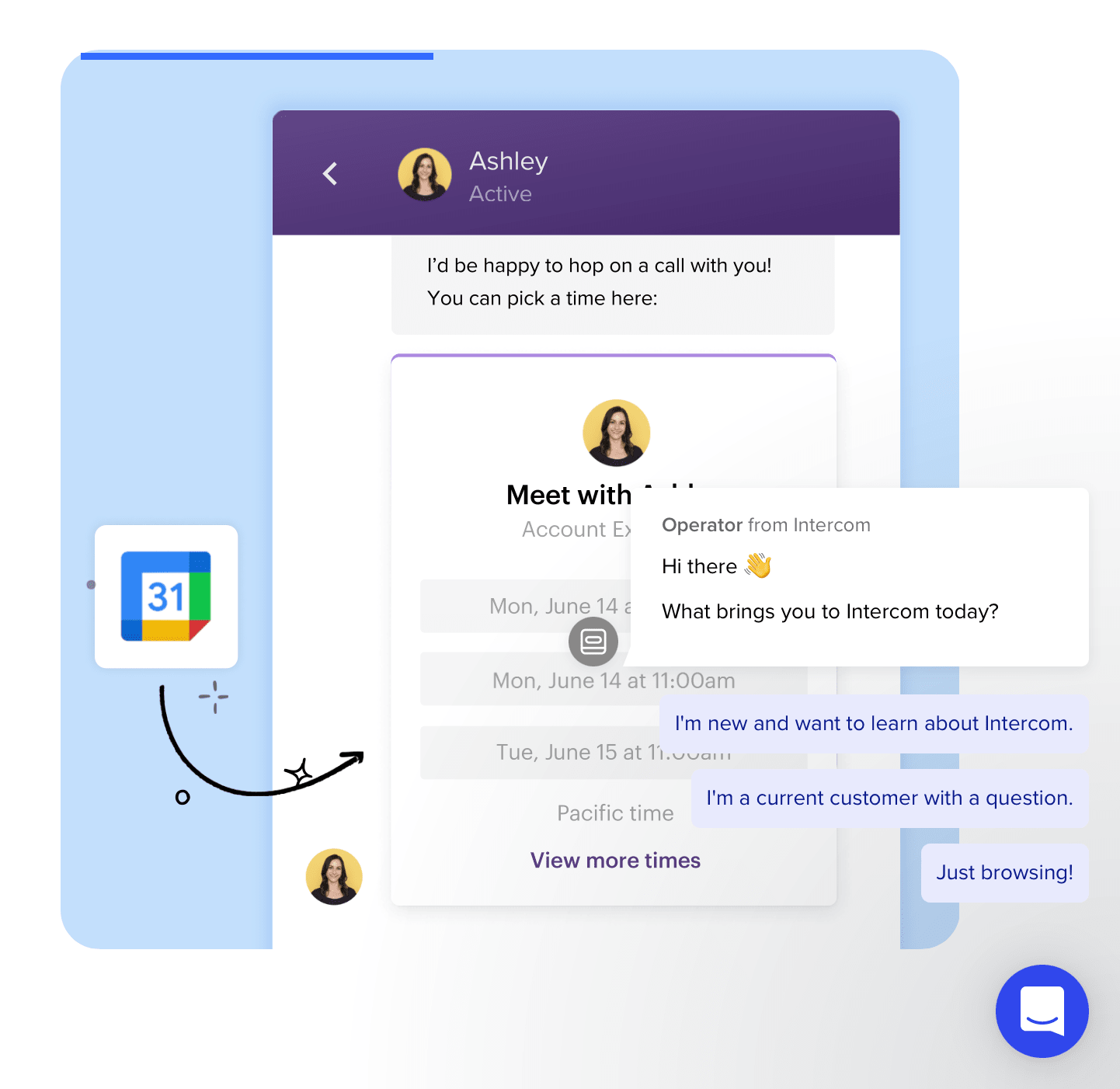 Intercom No-Code app Screenshot