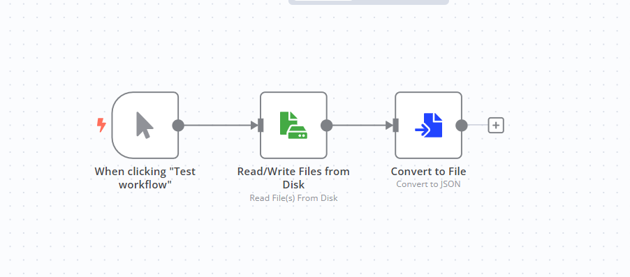 How to access local data in n8n by reading files from server