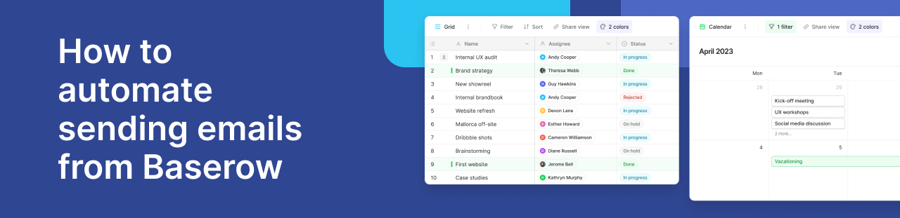 Get the most out of your Baserow database