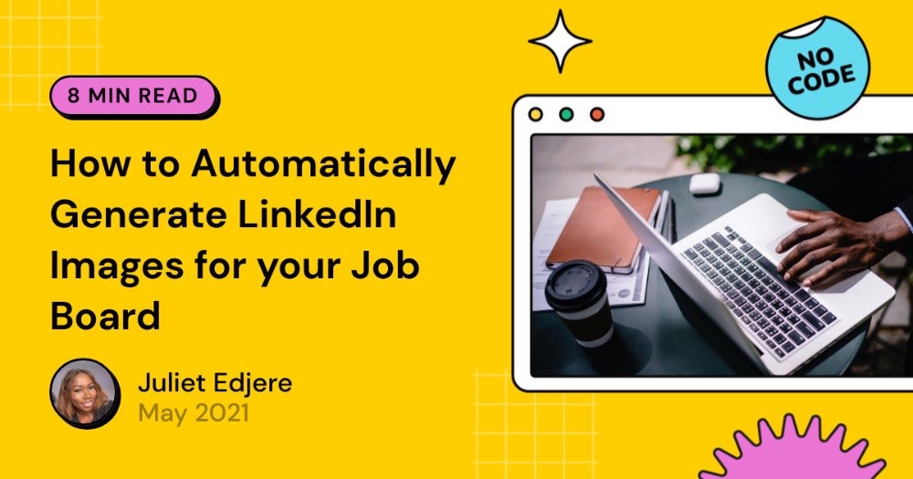 How to Automatically Generate LinkedIn Images for your Job Board