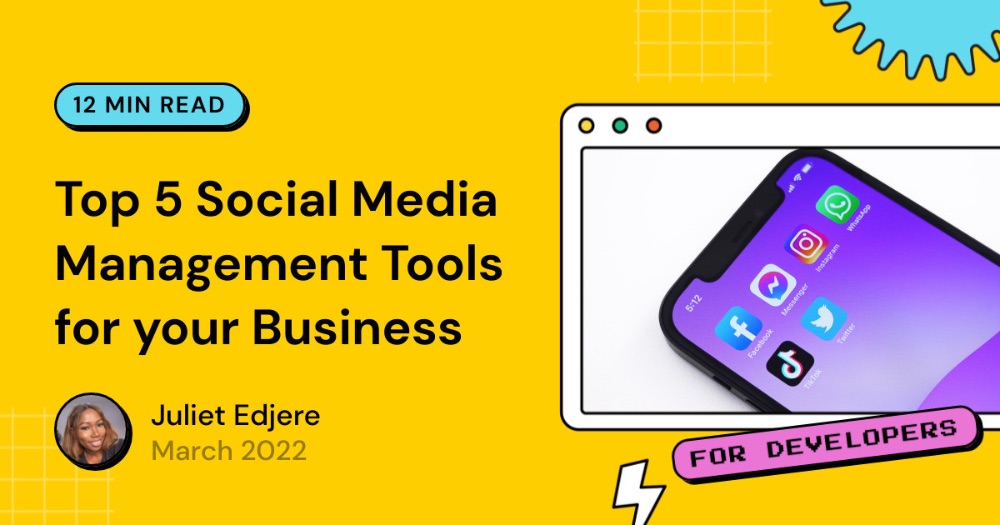 Top 5 Social Media Management Tools for your Business