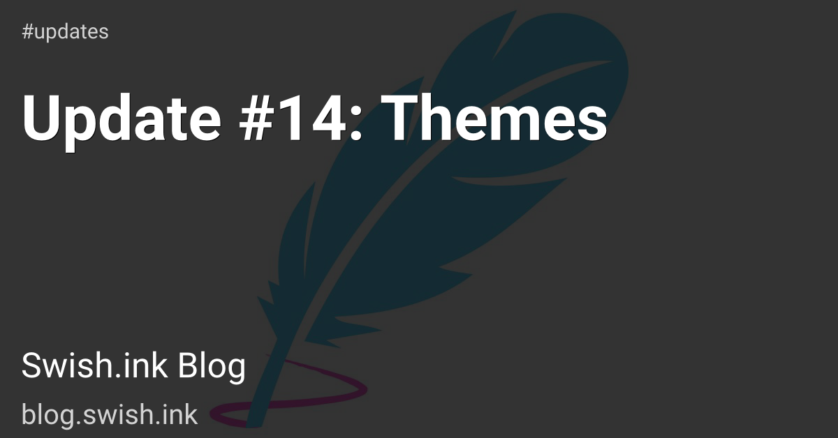 Update #14: Themes