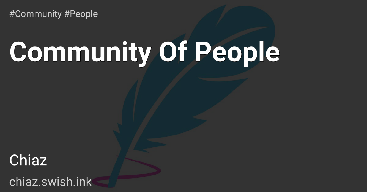 Community Of People
