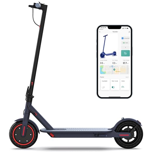 MAXSHOT V1 Electric Scooter - 350W Motor, Max 21 Miles Long Range, 19Mph Top Speed, 8.5