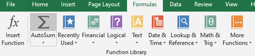 Excel Formulae