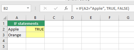 Excel Formulae