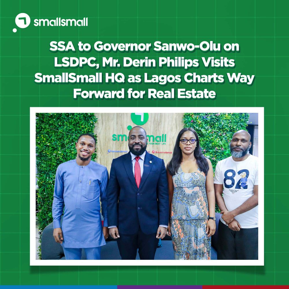 SSA to Governor Sanwo-Olu on LSDPC visits SmallSmall HQ