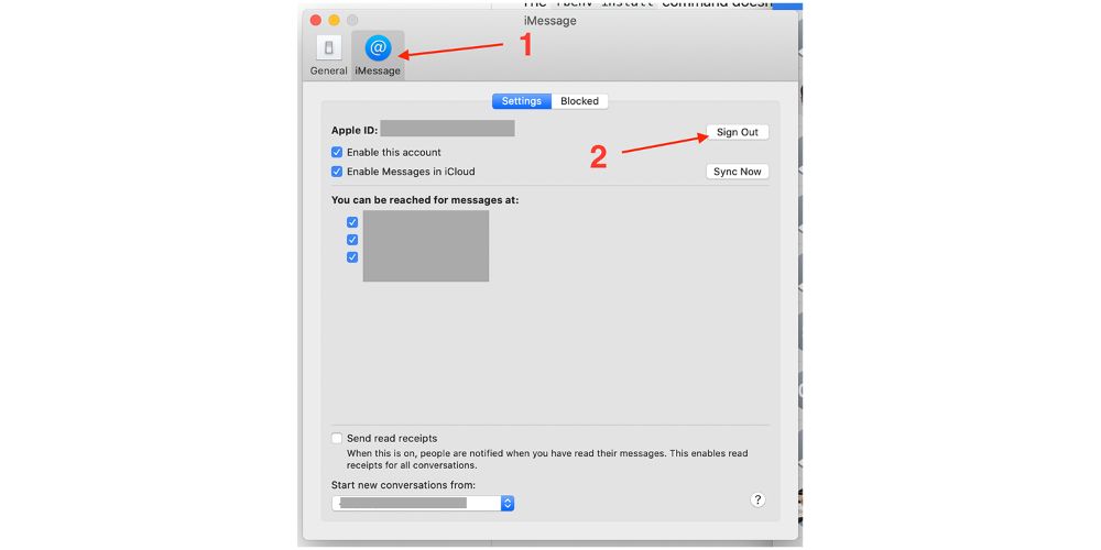 How to Sign Out of iMessage on Mac